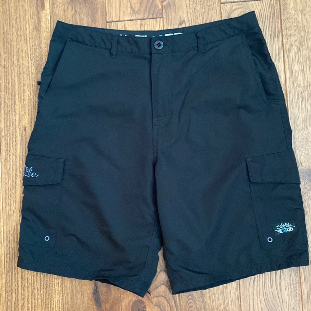 Salt Life SLX-QD Vapor Stretch shorts size 34